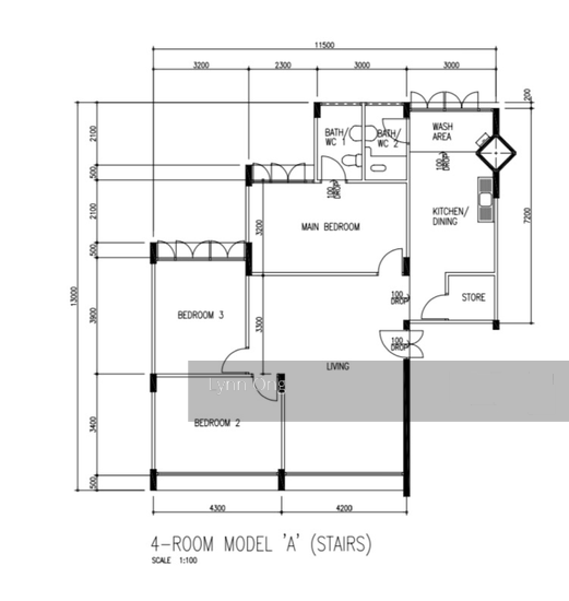 Blk 127 Geylang East Avenue 1 (Geylang), HDB 4 Rooms #154053102